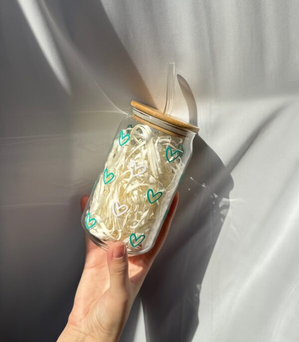 Hearts Tumbler (green) - Image 2